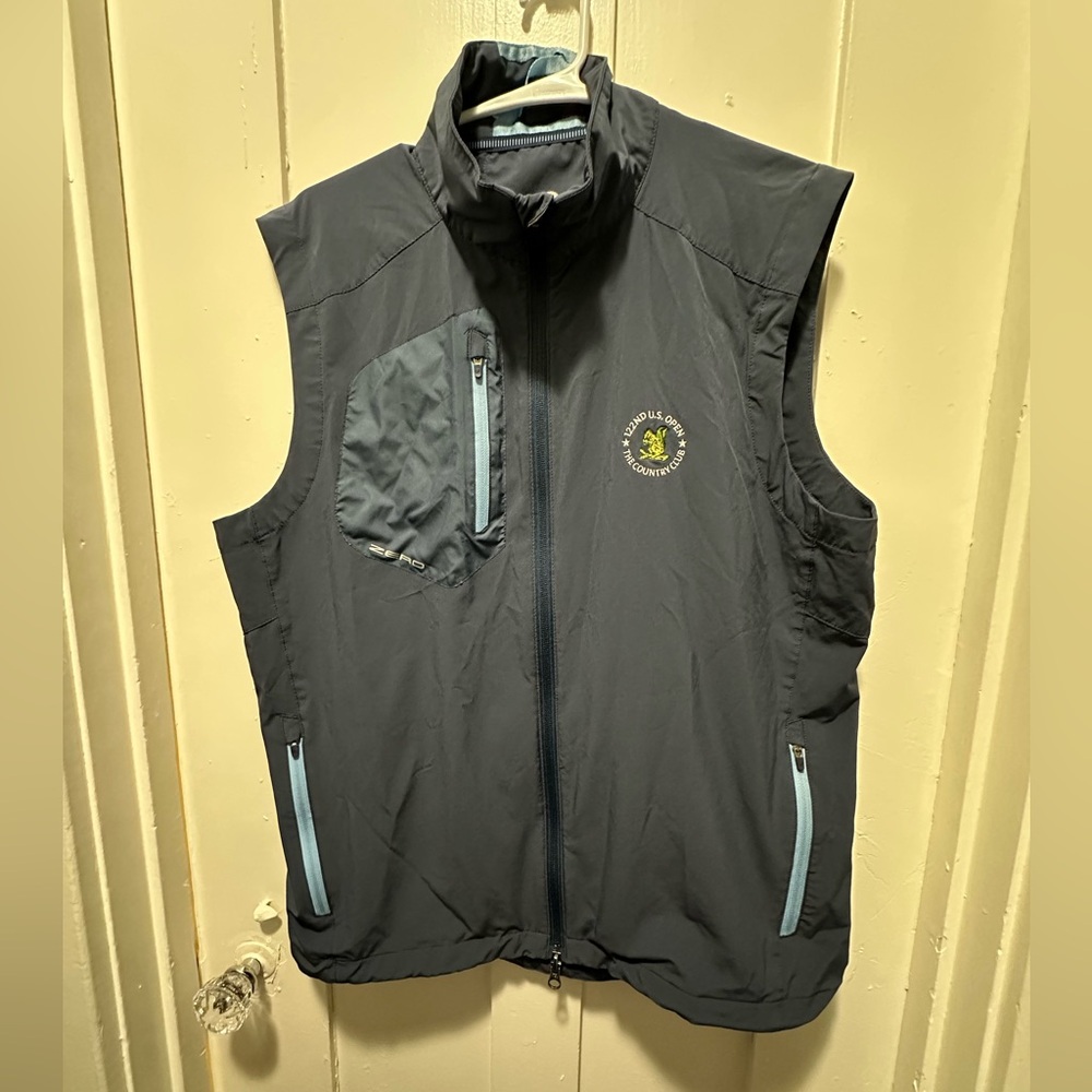 2022 US Open The Country Club Brookline Zero Restriction Z700 Vest Medium Navy